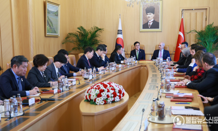 禹의장, 튀르키예 국회의장과 방산·원전 등 협력 강화 공감대