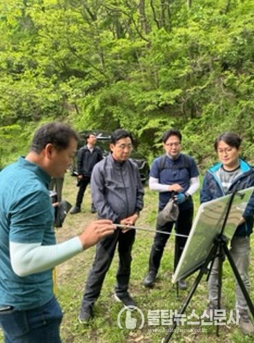 도고산 등산로 현장점검