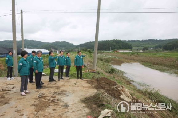 서천군, 극한호우 긴급복구를 위한 예비비 13억원 배정