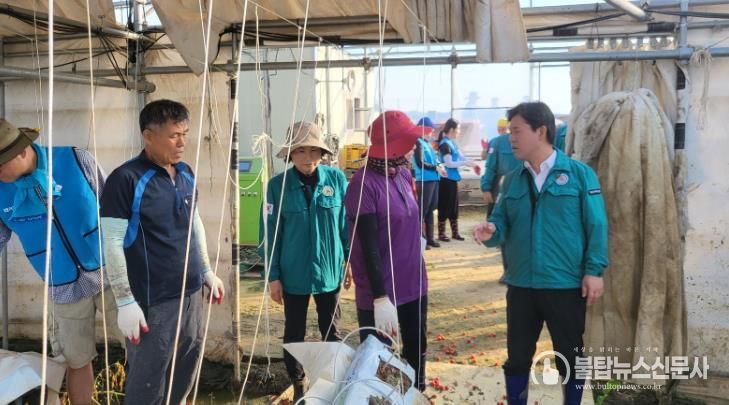 박정현 군수 수해복구 진두지휘