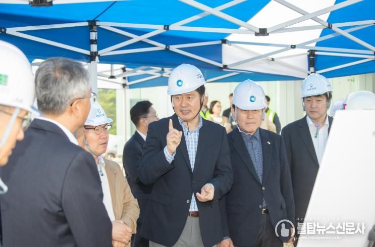 강범석 서구청장,인천1호선 검단연장 개통 전 사전점검 실시