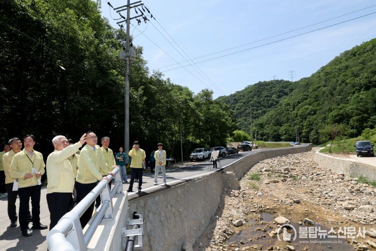 이한경 행안부 안전차관 방문, 해당 지역 안전 점검