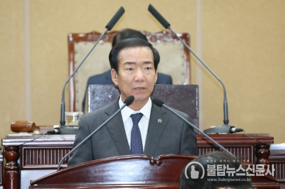 구인모 거창군수, 군의회 시정연설로 2026년 군정 방향 밝혀