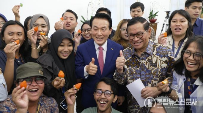 논산시 농식품 해외박람회·2027 논산세계딸기산업엑스포, 자카르타와 공동 협력