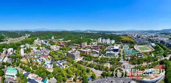 경상국립대학교 전경-가좌캠퍼스